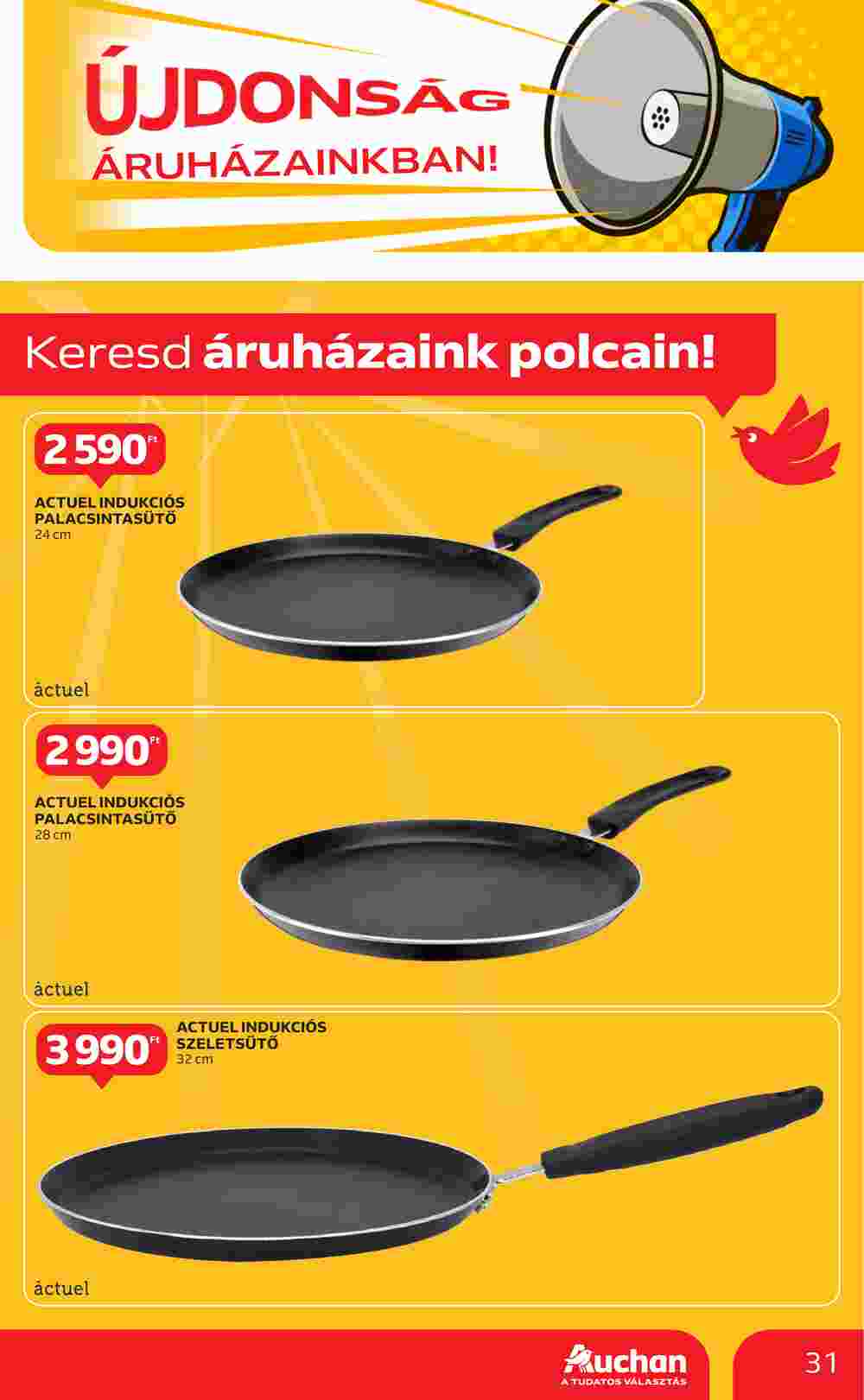 Auchan akciós újság 2025.01.16-tól - 31. oldal.