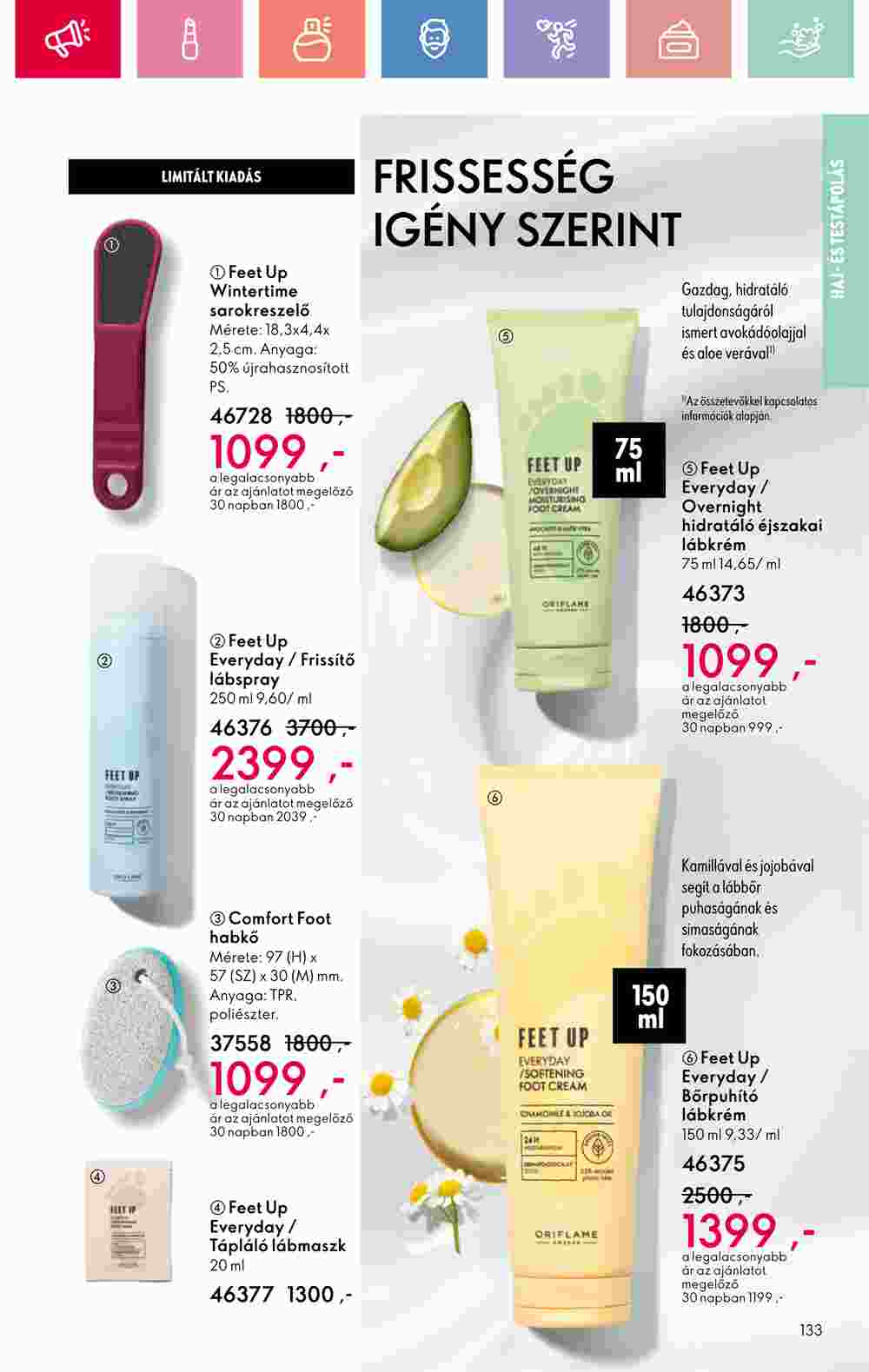 Oriflame akciós újság 2025.01.19-től - 133. oldal.