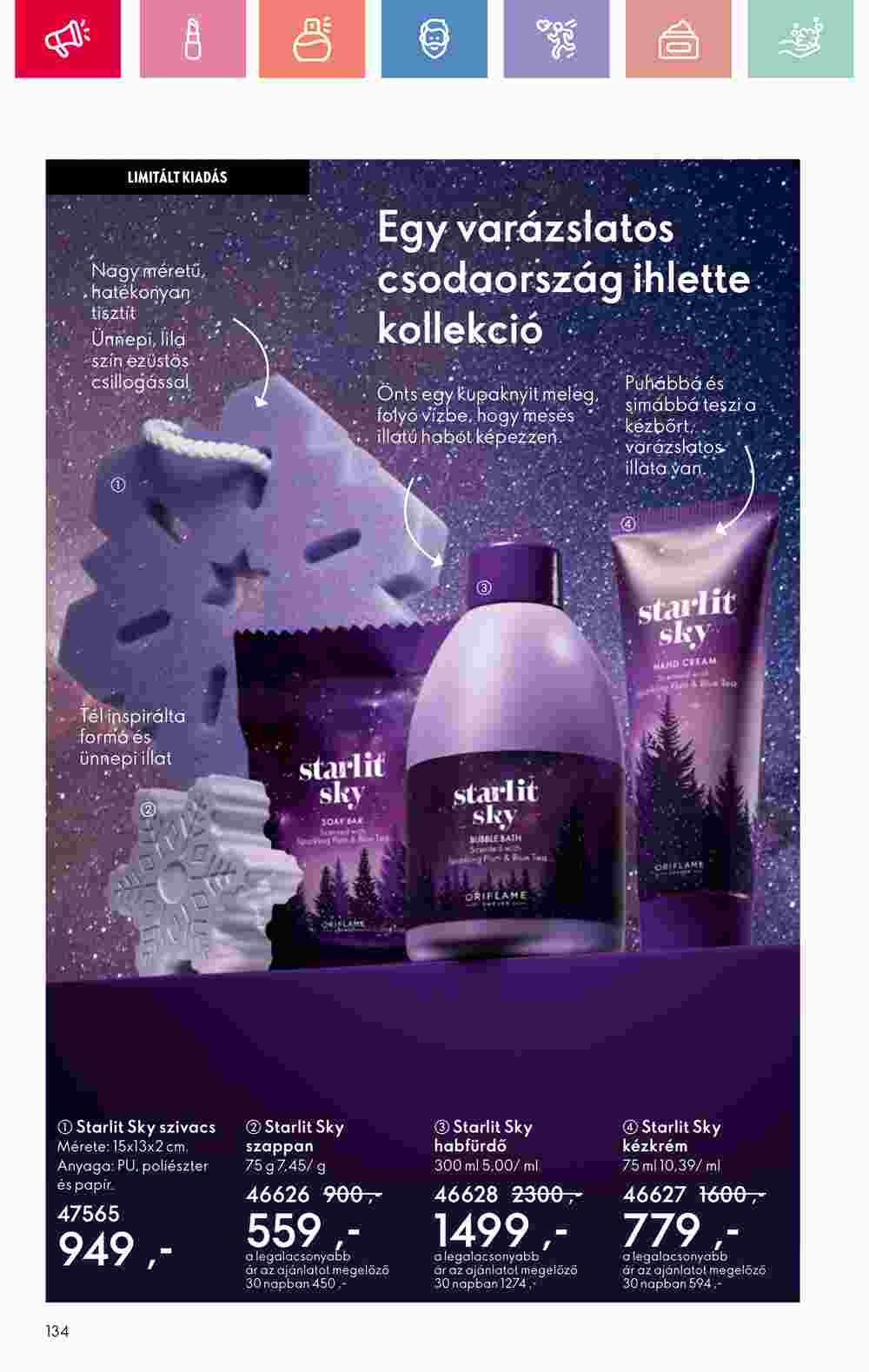 Oriflame akciós újság 2025.01.19-től - 134. oldal.