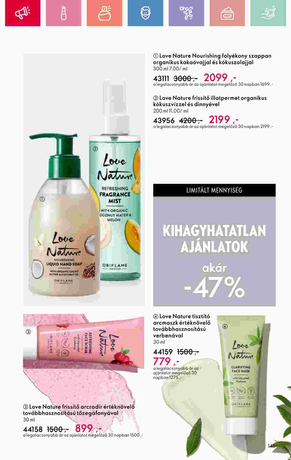 Oriflame akciós újság 2025.01.19-től - 145. oldal.