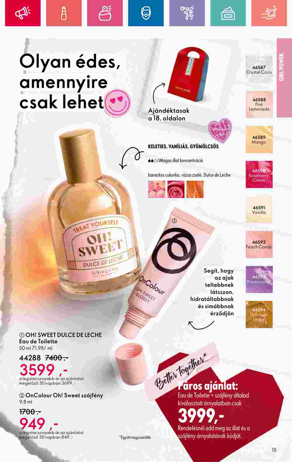 Oriflame akciós újság 2025.01.19-től - 15. oldal.