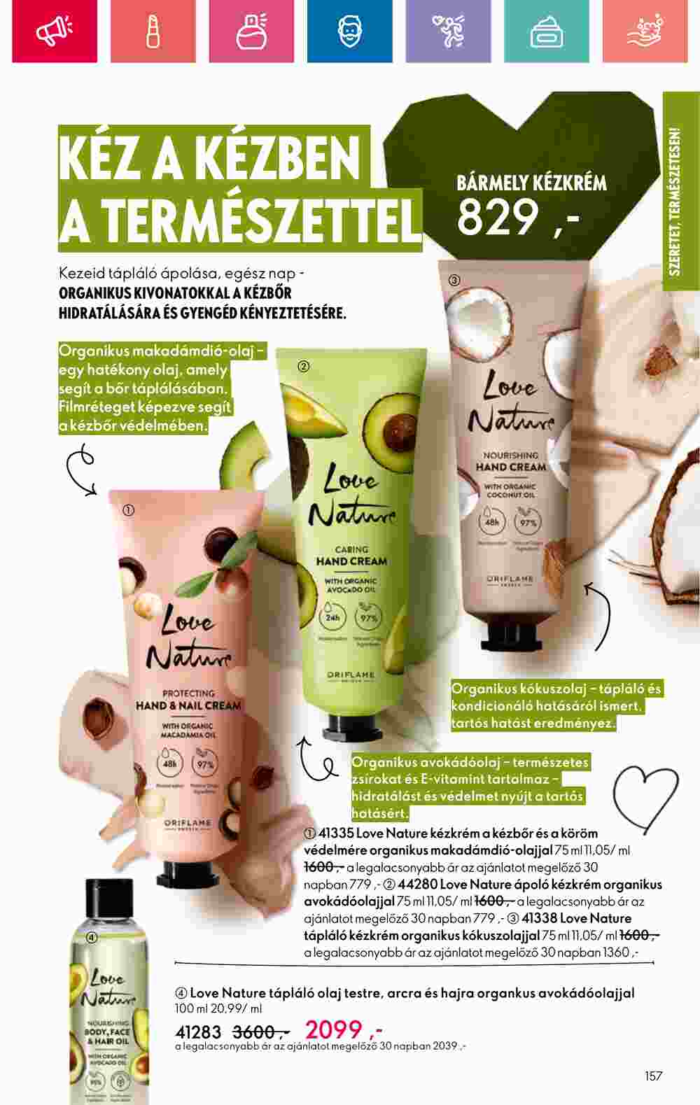 Oriflame akciós újság 2025.01.19-től - 157. oldal.