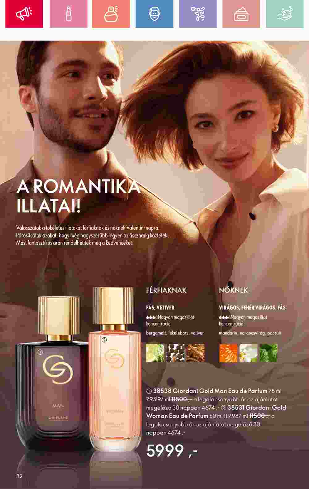 Oriflame akciós újság 2025.01.19-től - 32. oldal.