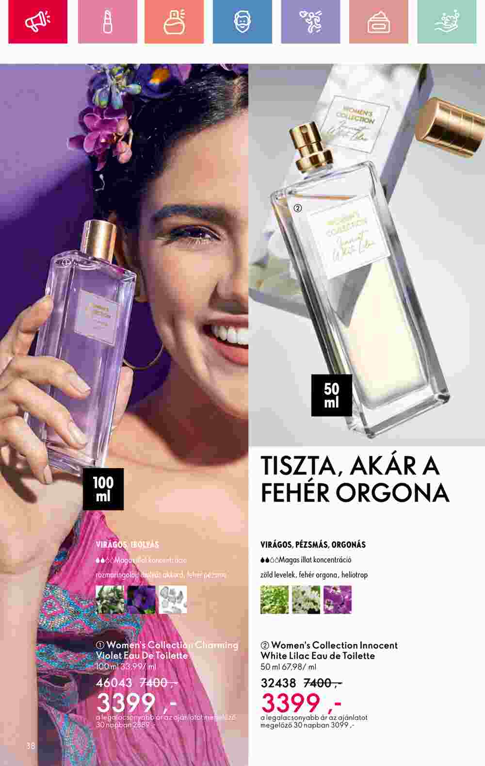 Oriflame akciós újság 2025.01.19-től - 38. oldal.