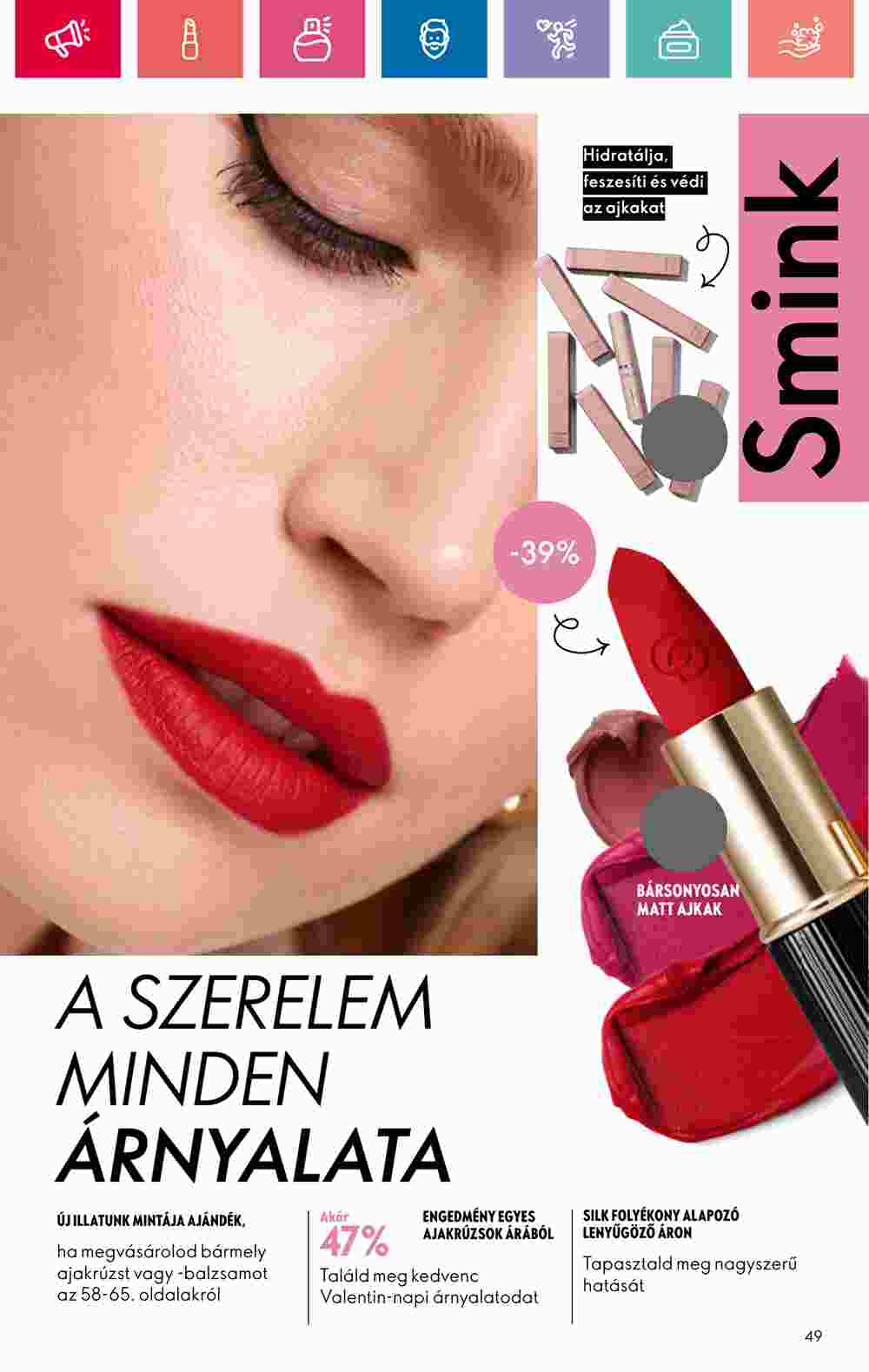 Oriflame akciós újság 2025.01.19-től - 49. oldal.