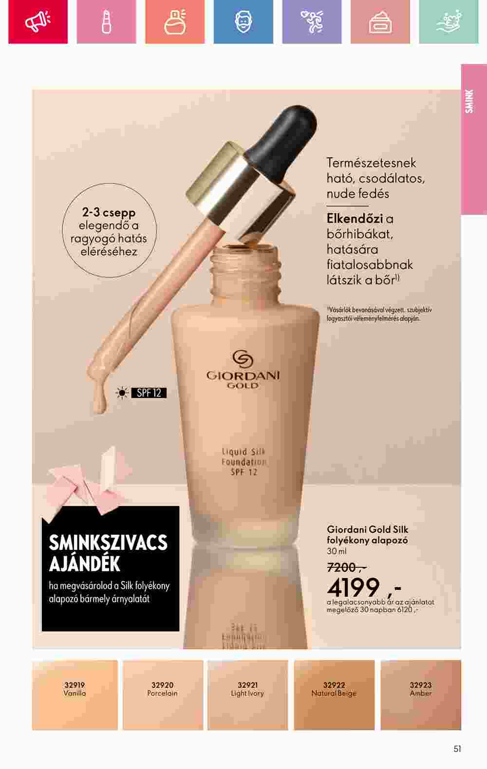 Oriflame akciós újság 2025.01.19-től - 51. oldal.