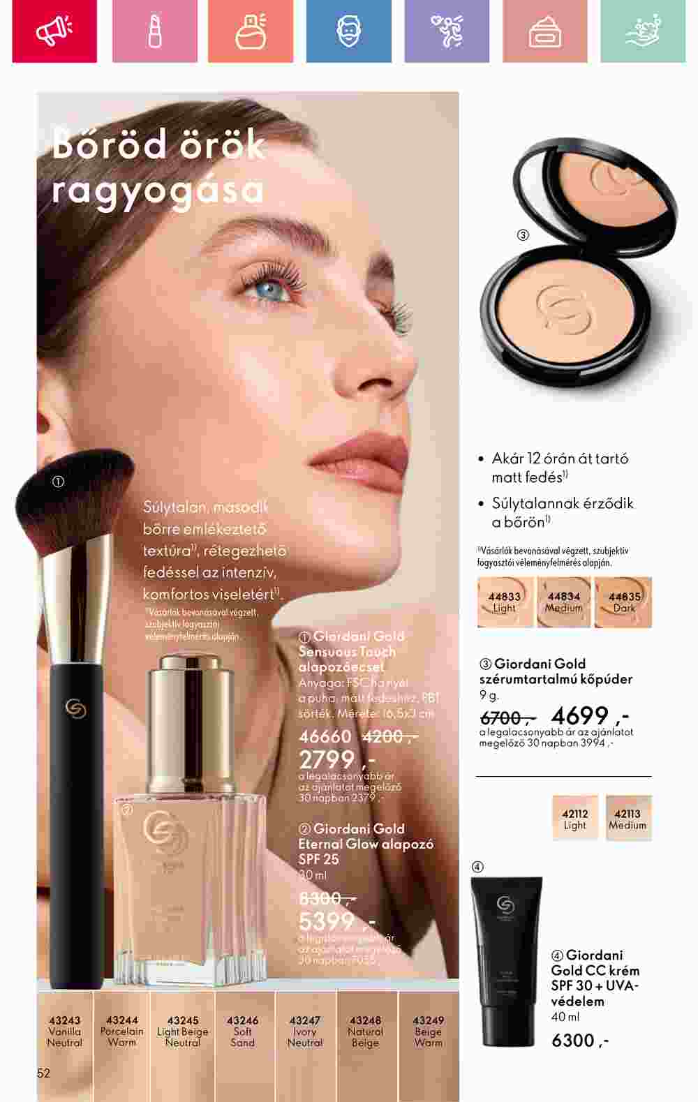 Oriflame akciós újság 2025.01.19-től - 52. oldal.