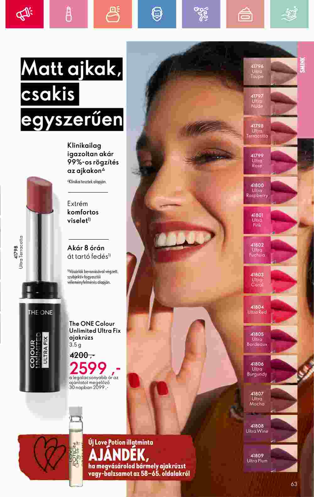 Oriflame akciós újság 2025.01.19-től - 63. oldal.