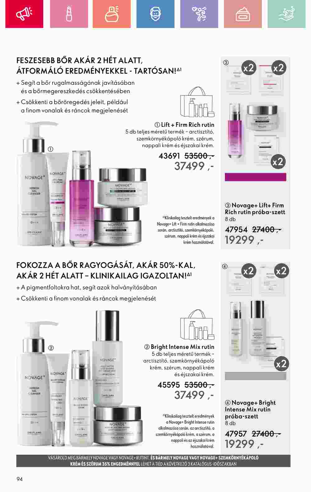 Oriflame akciós újság 2025.01.19-től - 94. oldal.