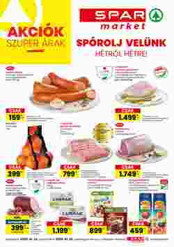 Spar Market akciós újság 2025.01.23-tól