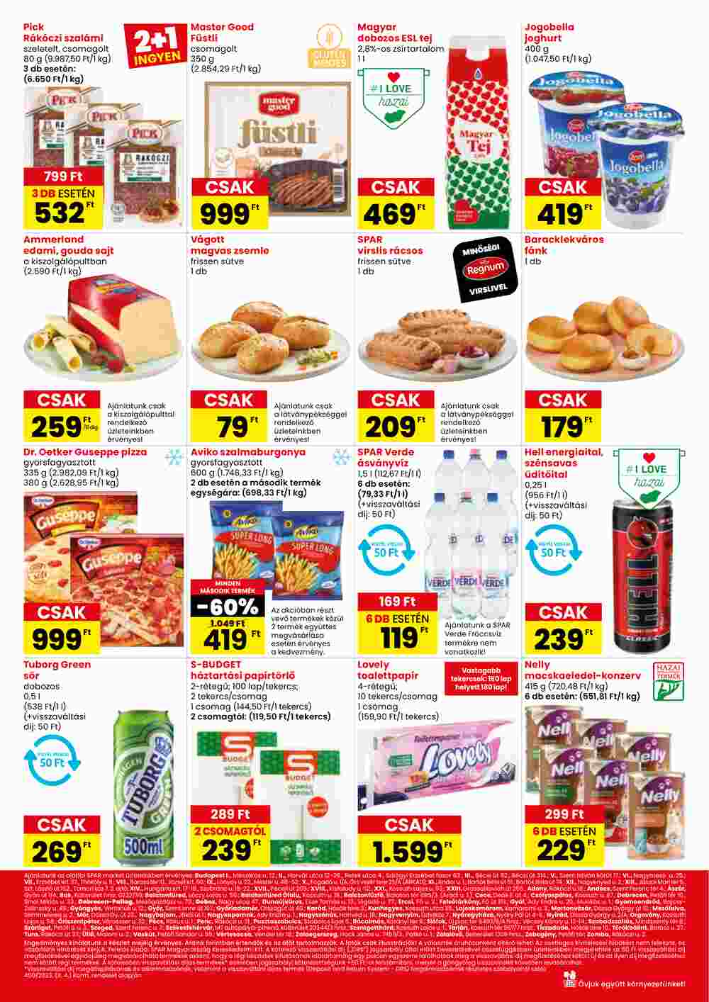 Spar Market akciós újság 2025.01.23-tól - 2. oldal.