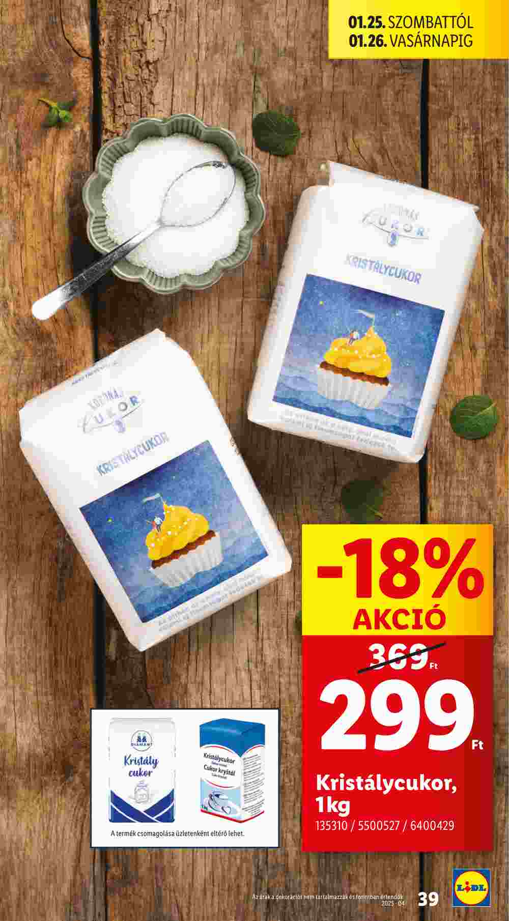 Lidl akciós újság 2025.01.23-tól - 39. oldal.