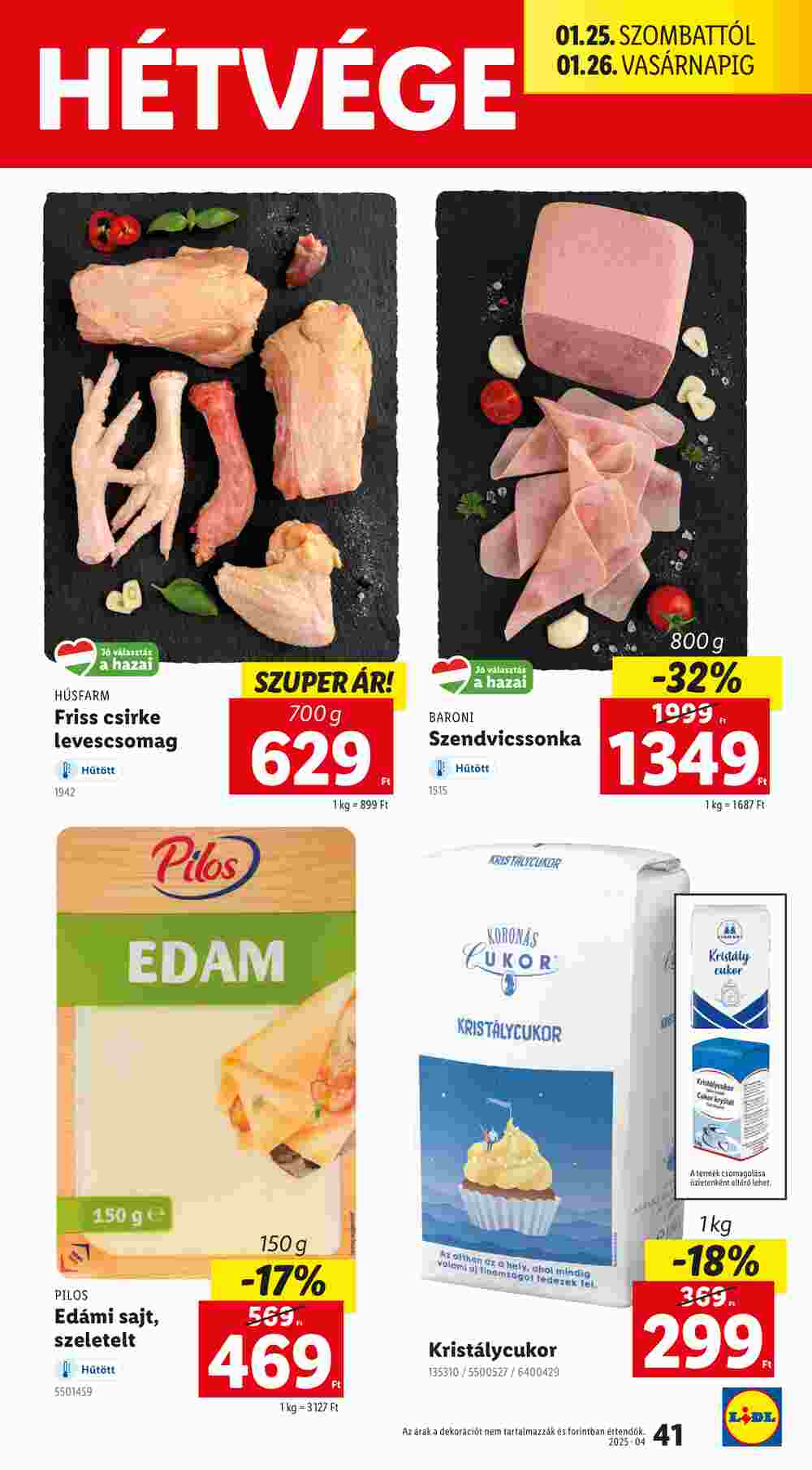 Lidl akciós újság 2025.01.23-tól - 41. oldal.