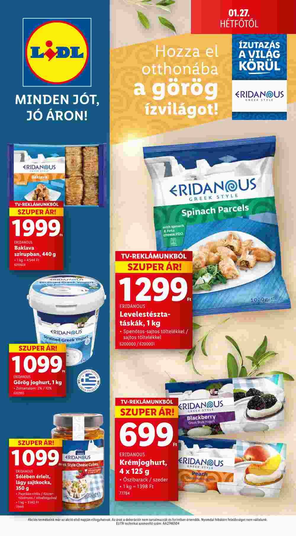 Lidl akciós újság 2025.01.23-tól - 62. oldal.