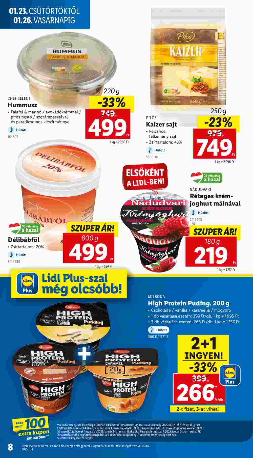 Lidl akciós újság 2025.01.23-tól - 8. oldal.