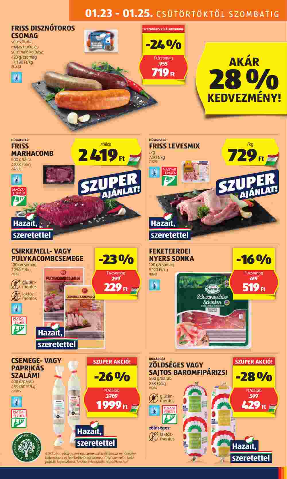 Aldi akciós újság 2025.01.23-tól - 13. oldal.