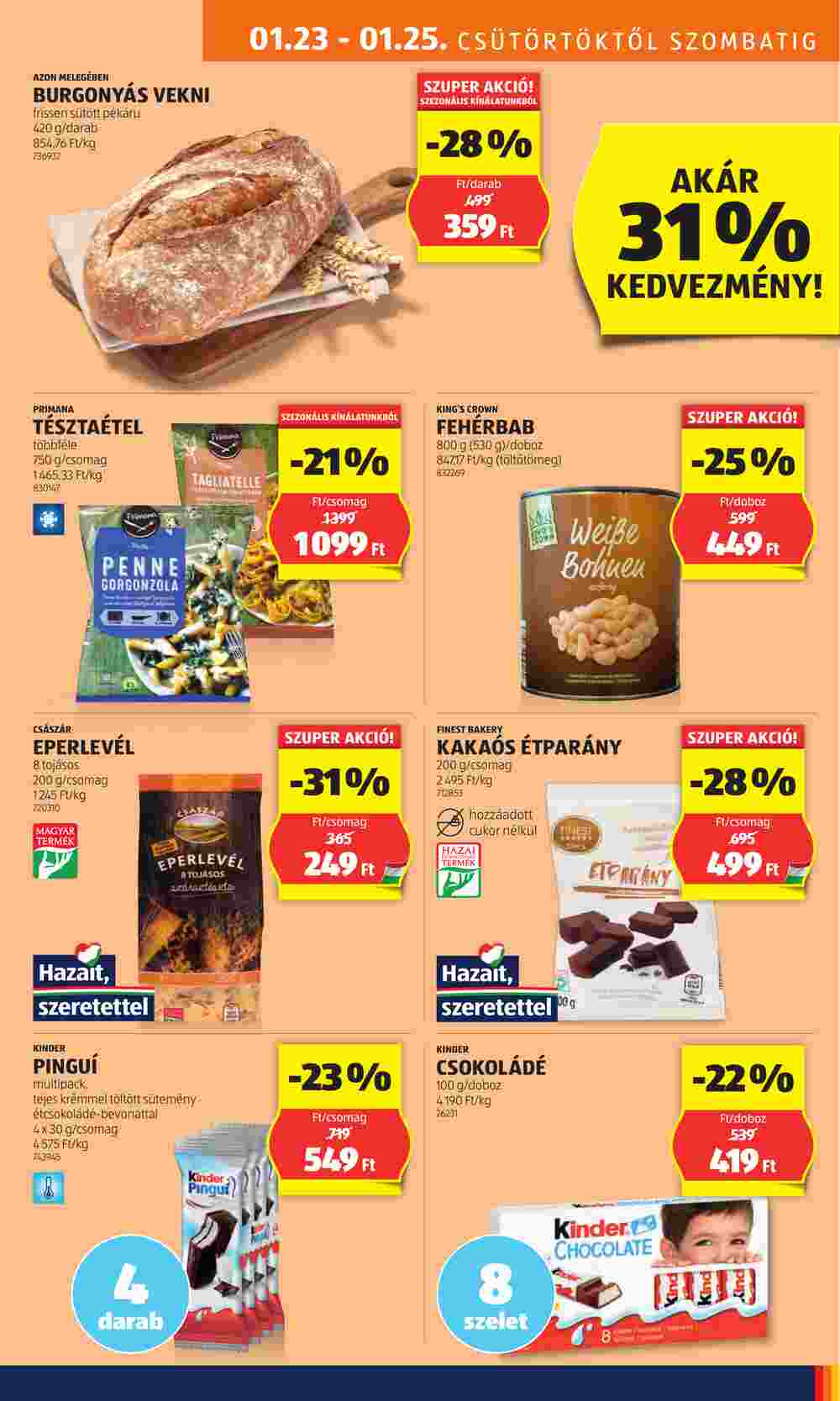 Aldi akciós újság 2025.01.23-tól - 15. oldal.