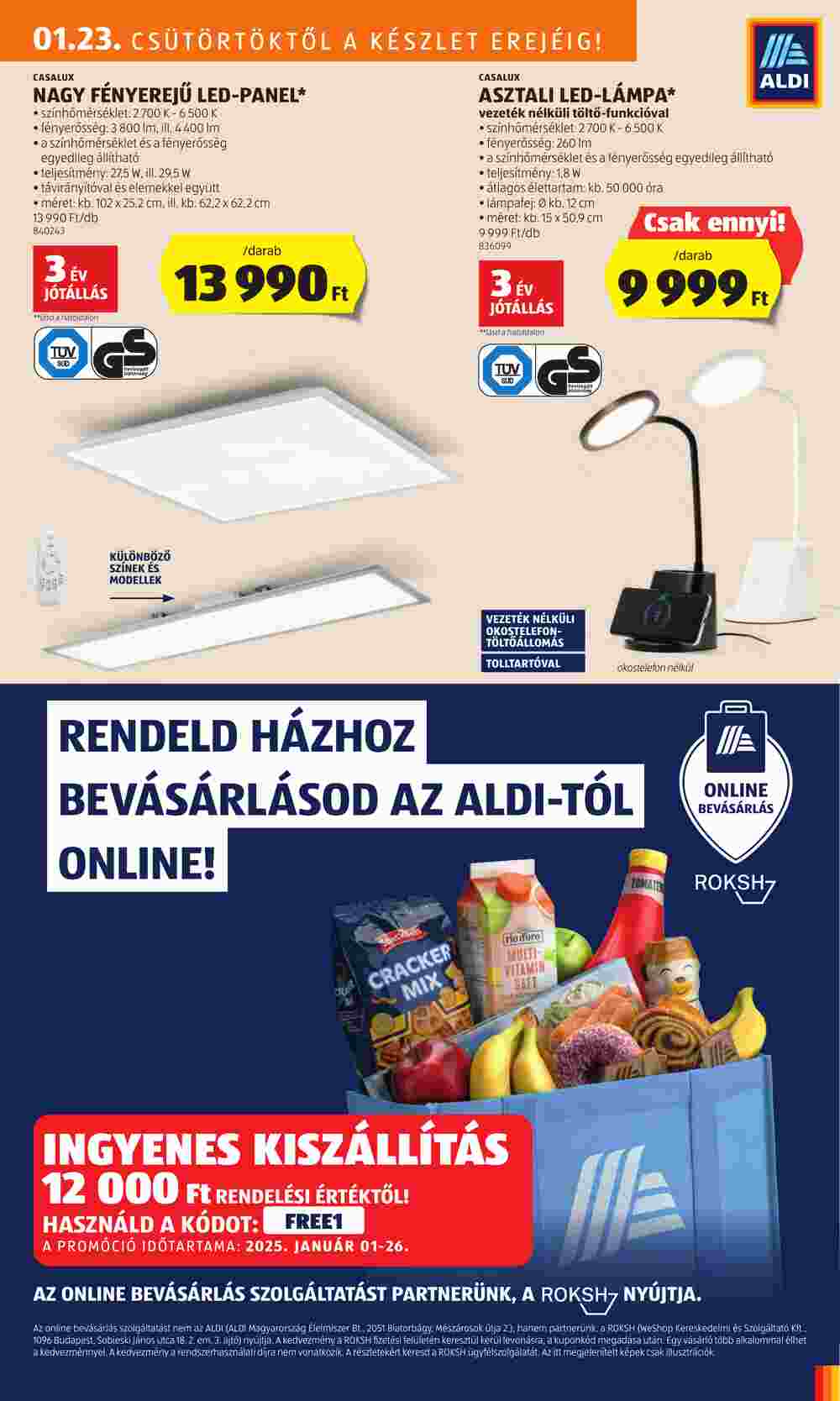 Aldi akciós újság 2025.01.23-tól - 31. oldal.