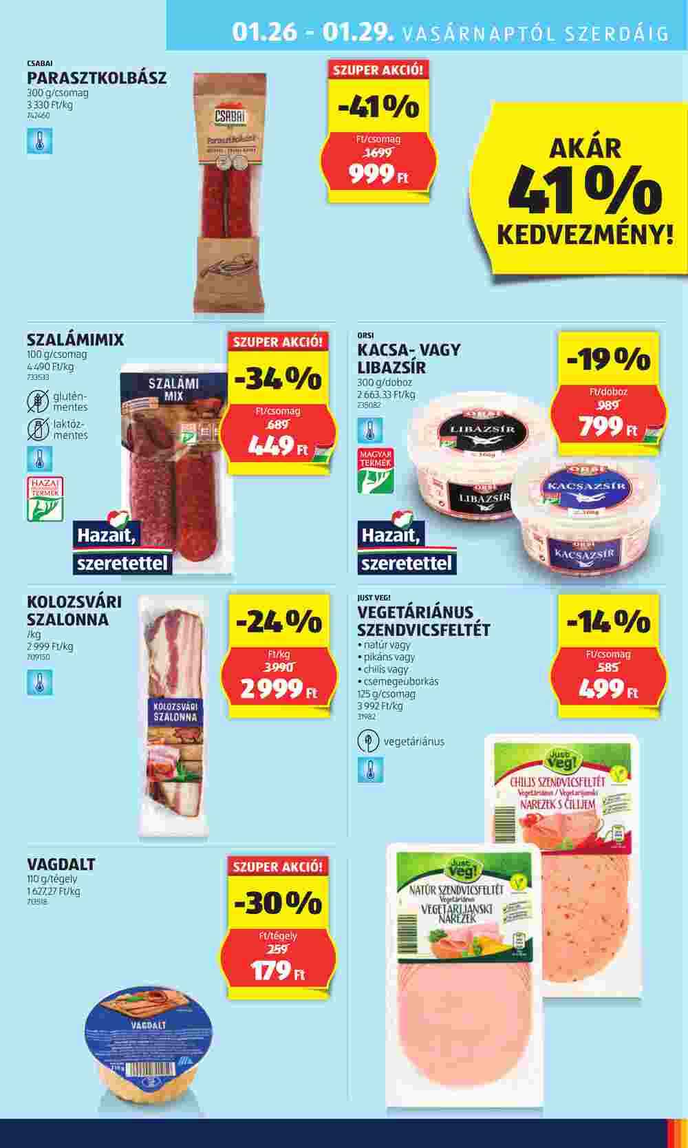 Aldi akciós újság 2025.01.23-tól - 33. oldal.