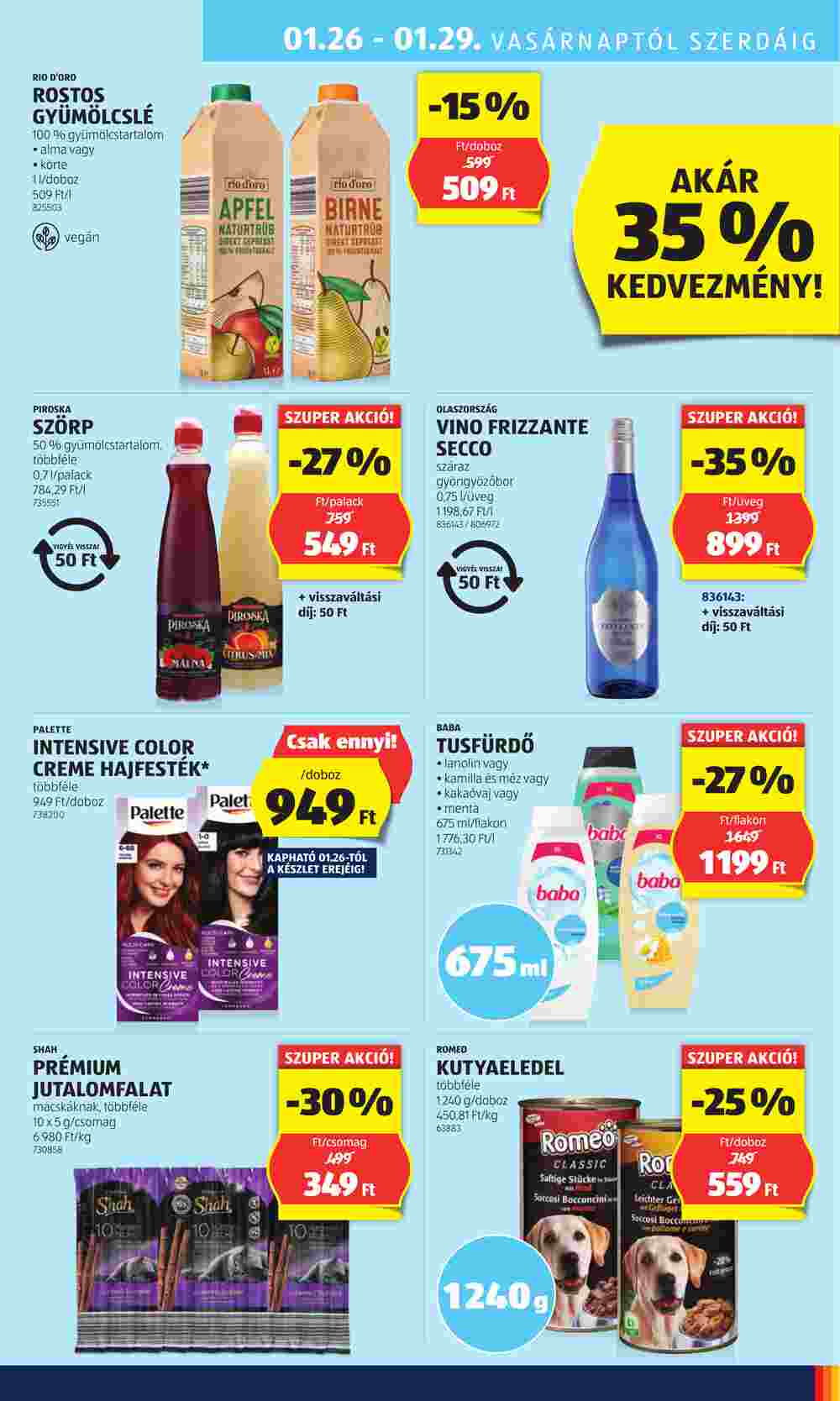 Aldi akciós újság 2025.01.23-tól - 39. oldal.