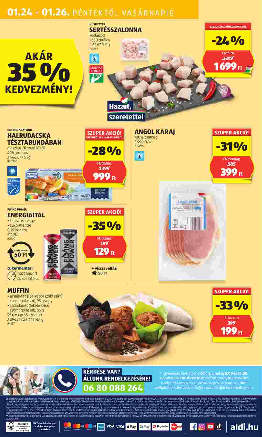 Aldi akciós újság 2025.01.23-tól - 56. oldal.