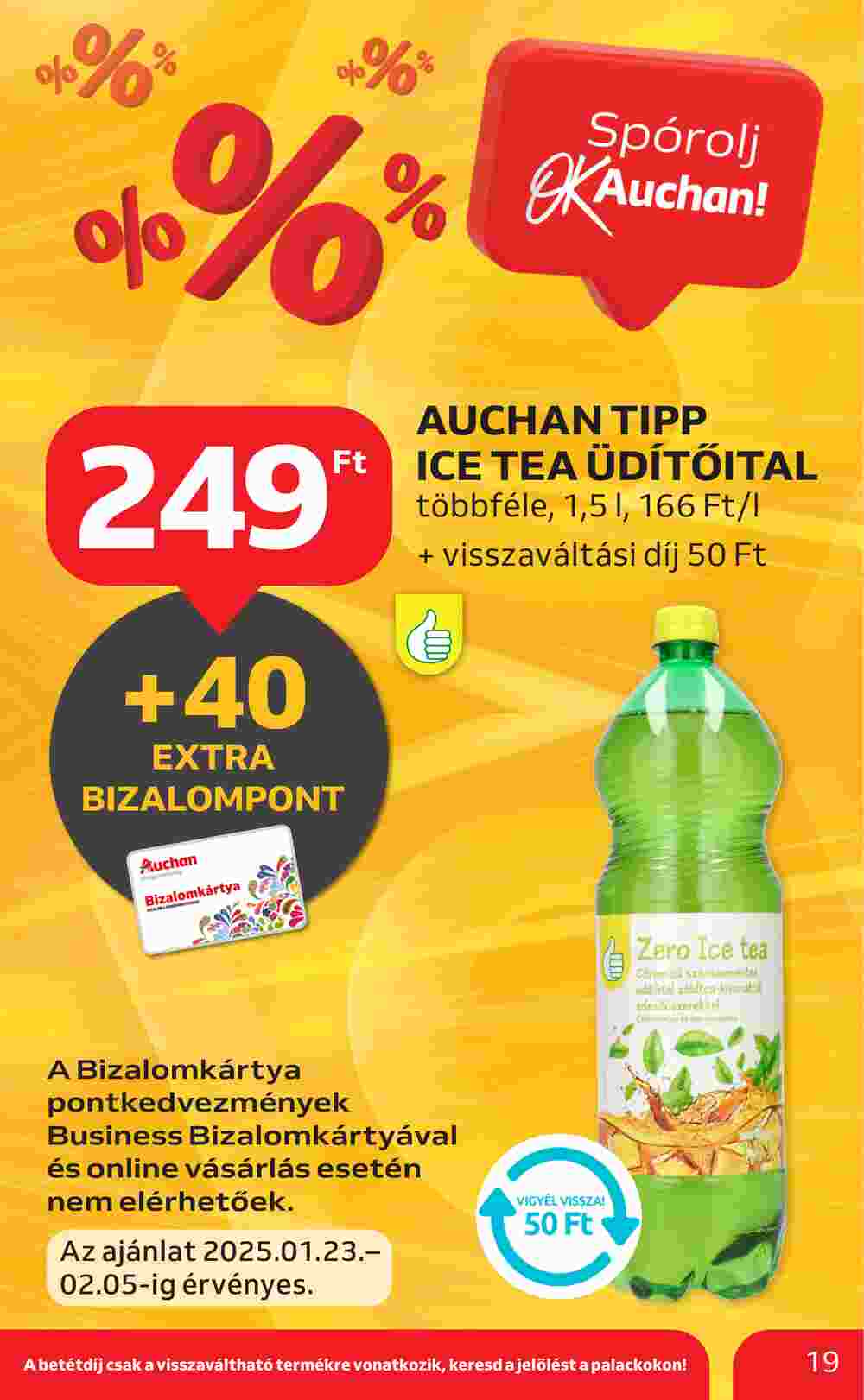 Auchan akciós újság 2025.01.23-tól - 19. oldal.