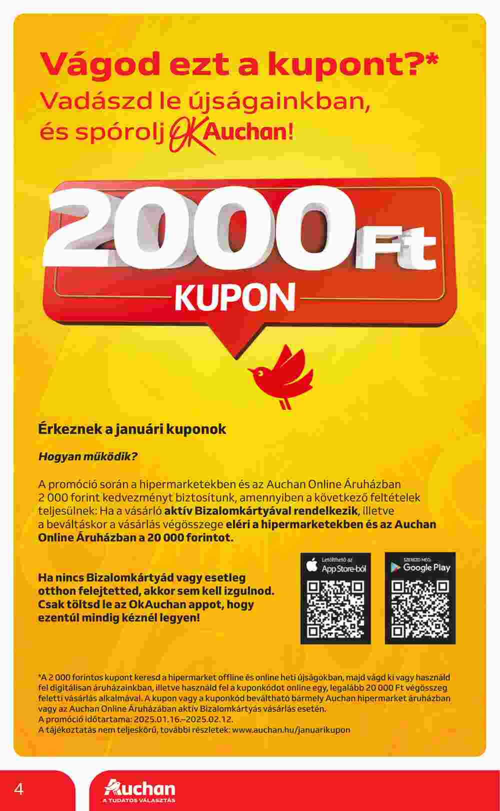 Auchan akciós újság 2025.01.23-tól - 4. oldal.