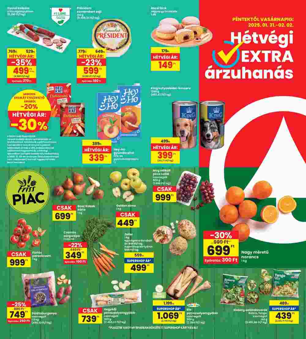 Interspar akciós újság 2025.01.30-tól - 20. oldal.