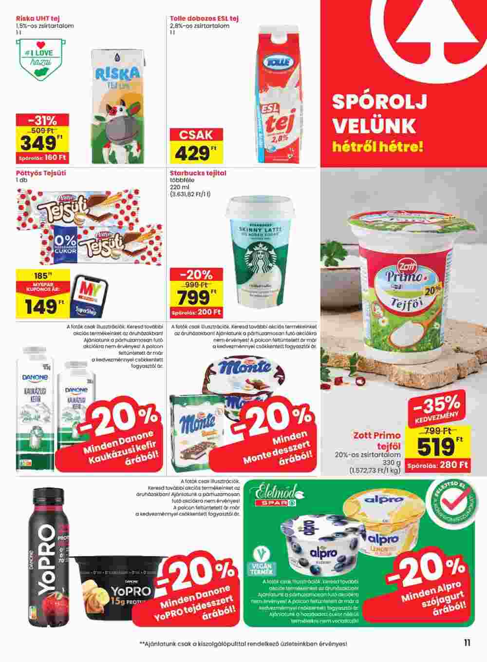 Spar akciós újság 2025.01.30-tól - 11. oldal.