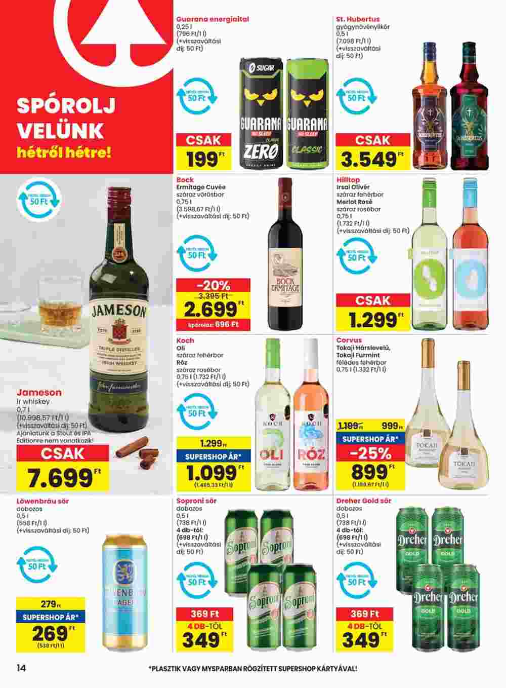 Spar akciós újság 2025.01.30-tól - 14. oldal.