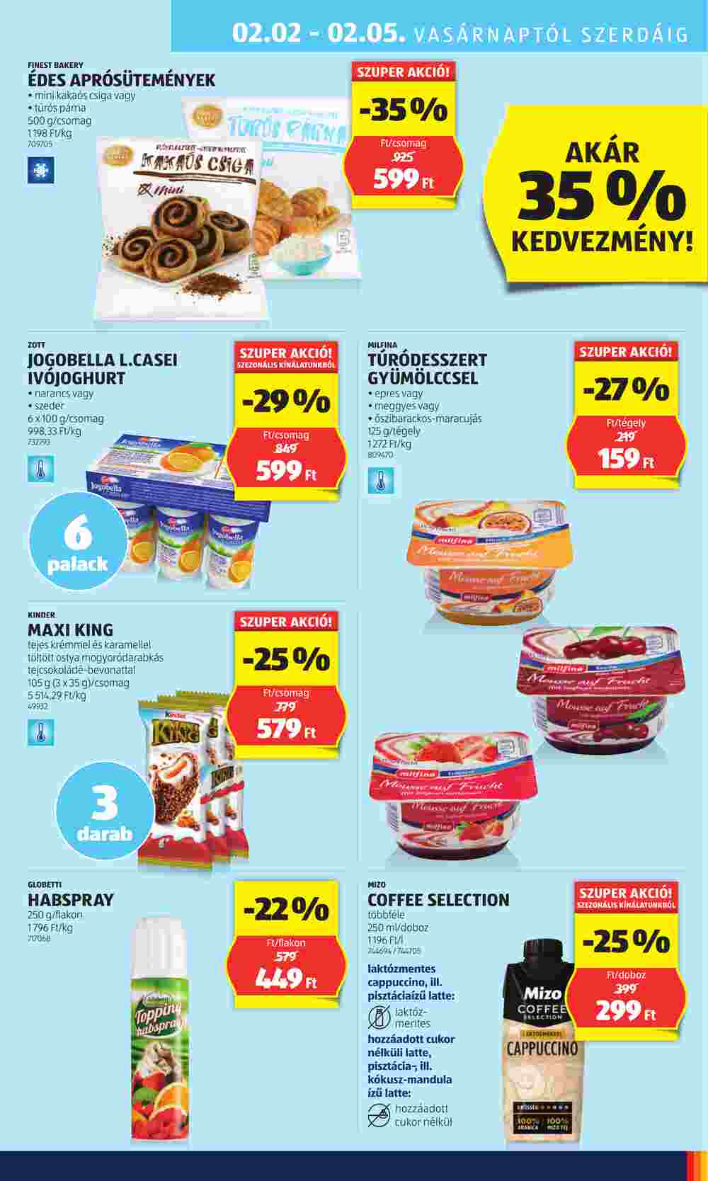 Aldi akciós újság 2025.01.30-tól - 31. oldal.