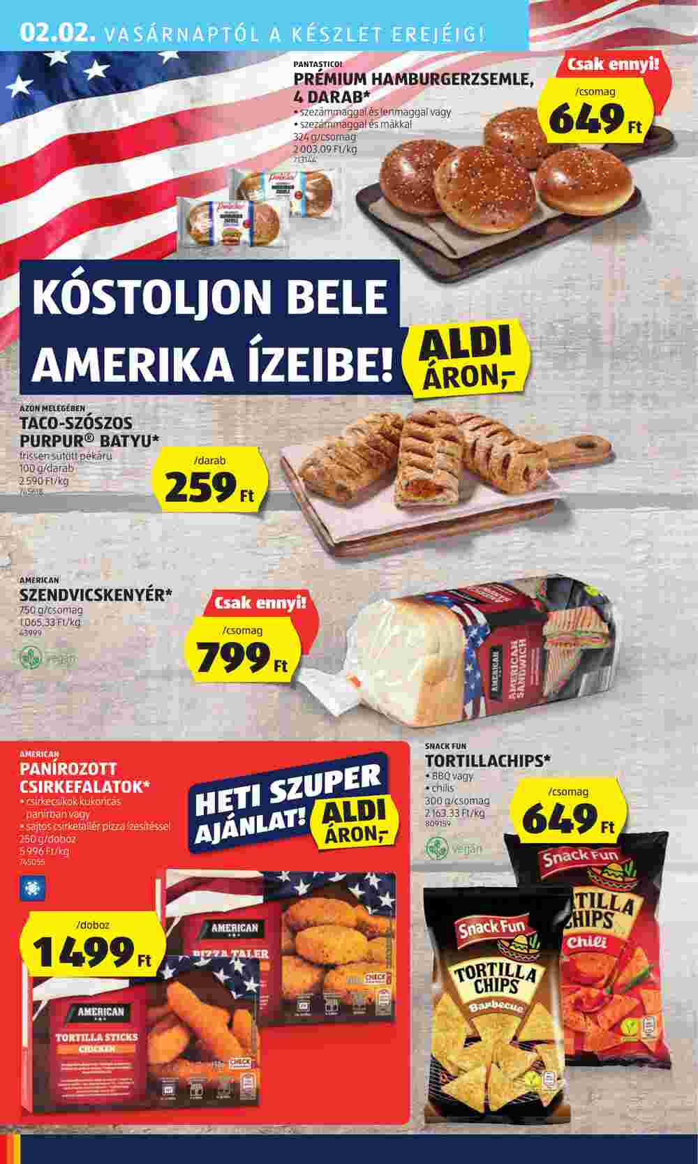 Aldi akciós újság 2025.01.30-tól - 38. oldal.