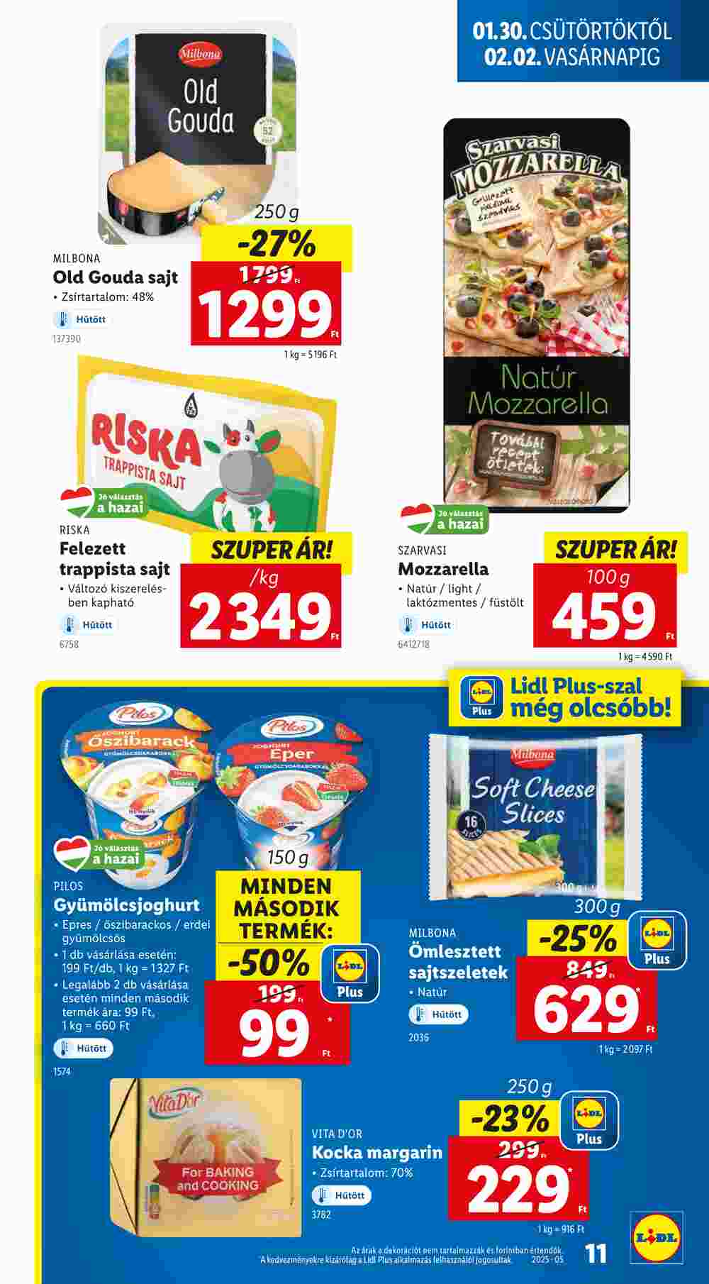 Lidl akciós újság 2025.01.30-tól - 11. oldal.