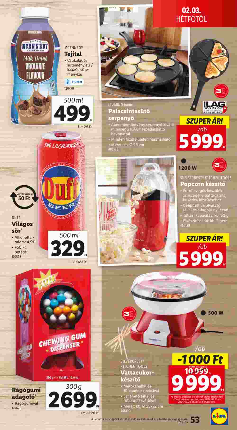 Lidl akciós újság 2025.01.30-tól - 53. oldal.