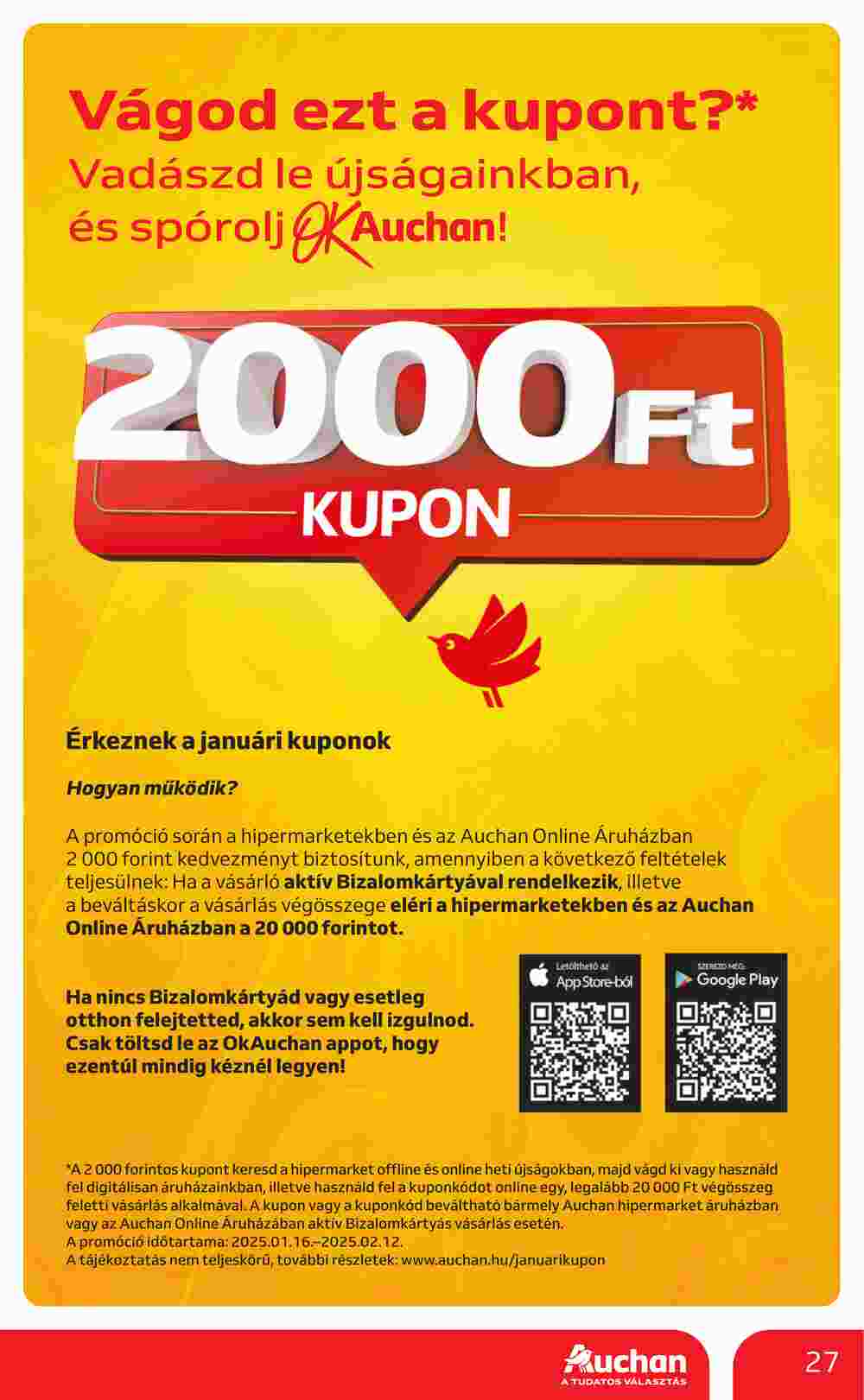 Auchan akciós újság 2025.01.30-tól - 27. oldal.