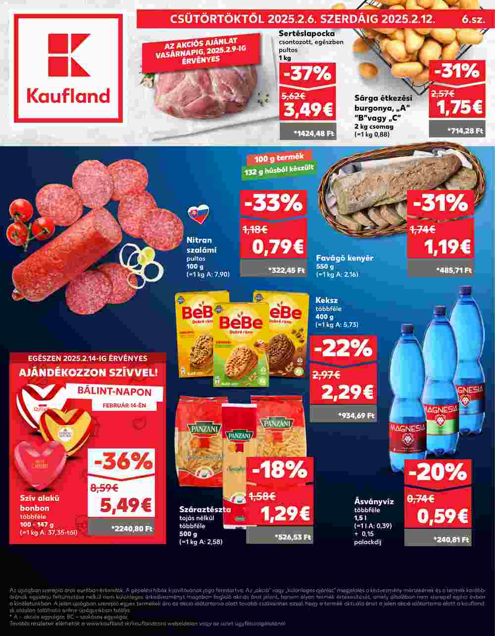 Kaufland akciós újság 2025.02.05-től - 1. oldal.