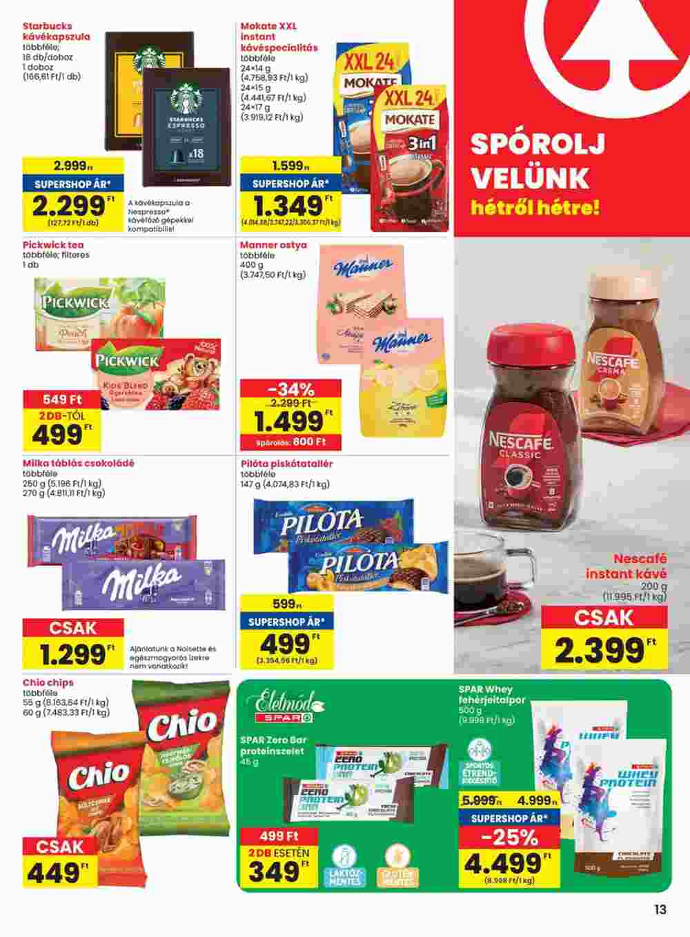 Spar akciós újság 2025.02.06-tól - 13. oldal.