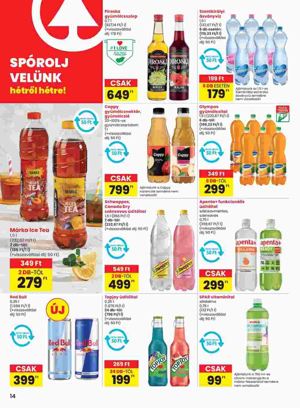 Spar akciós újság 2025.02.06-tól - 14. oldal.