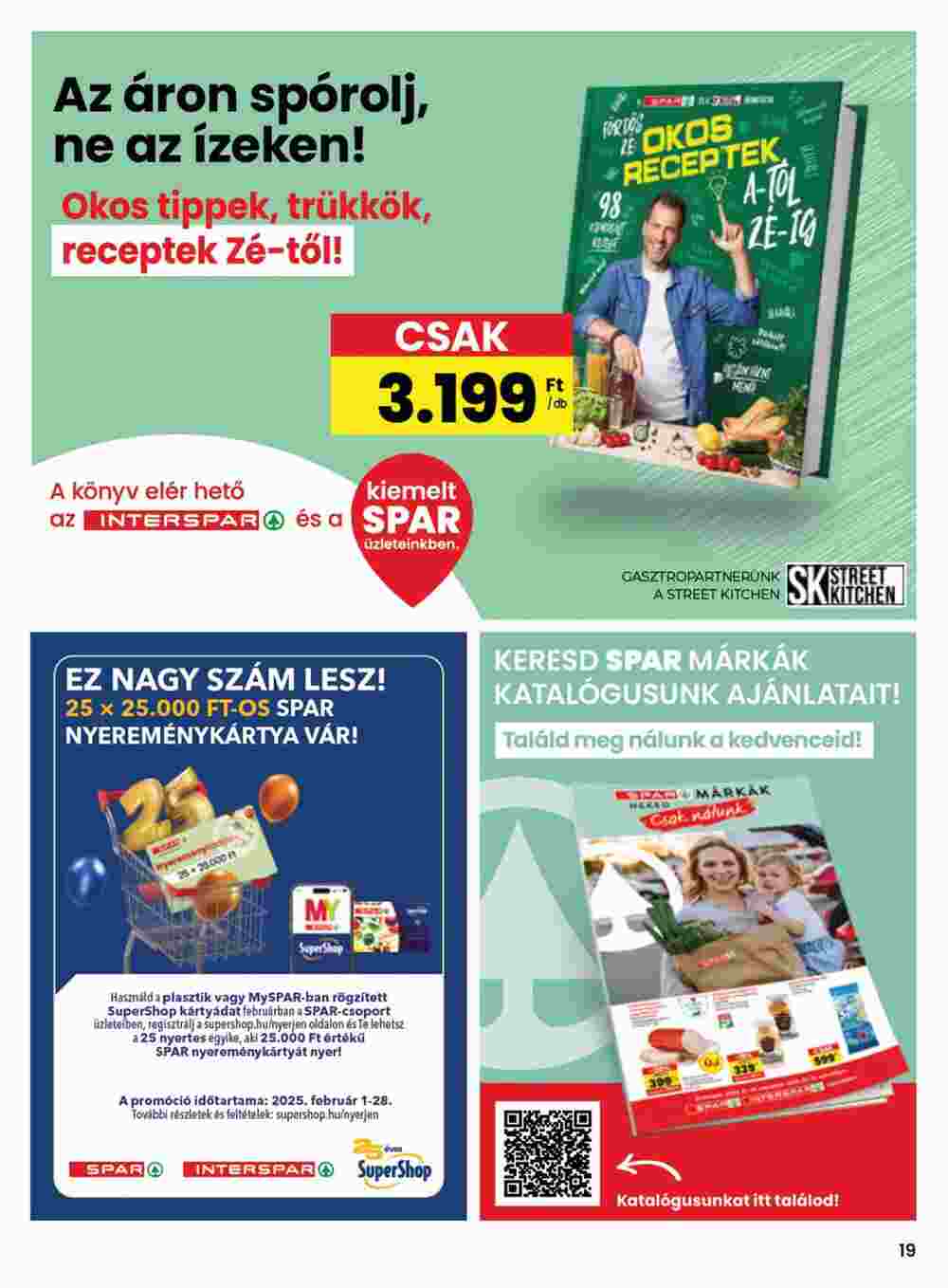 Spar akciós újság 2025.02.06-tól - 19. oldal.