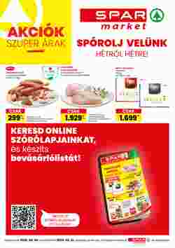 Spar Market akciós újság 2025.02.06-tól