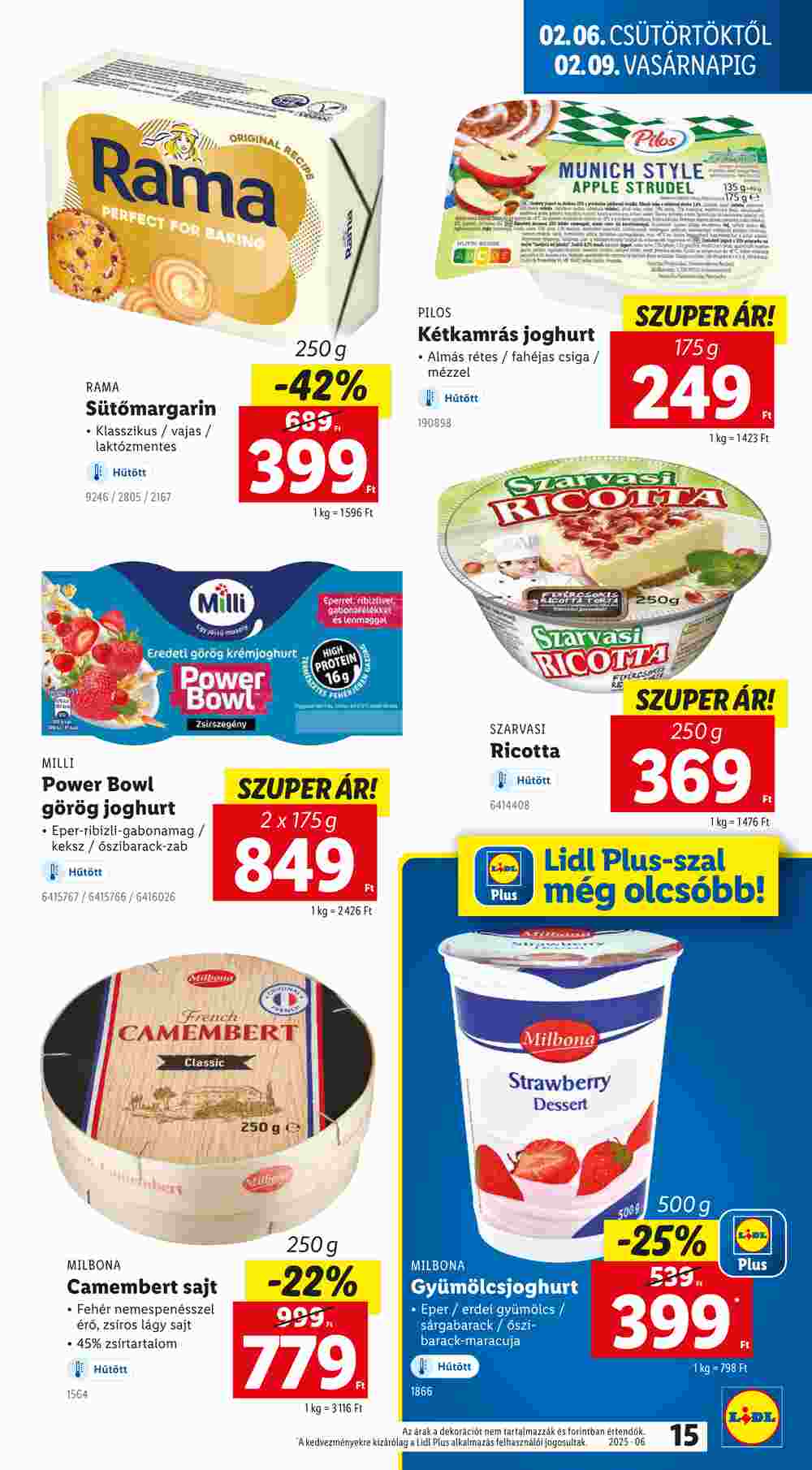 Lidl akciós újság 2025.02.06-tól - 15. oldal.