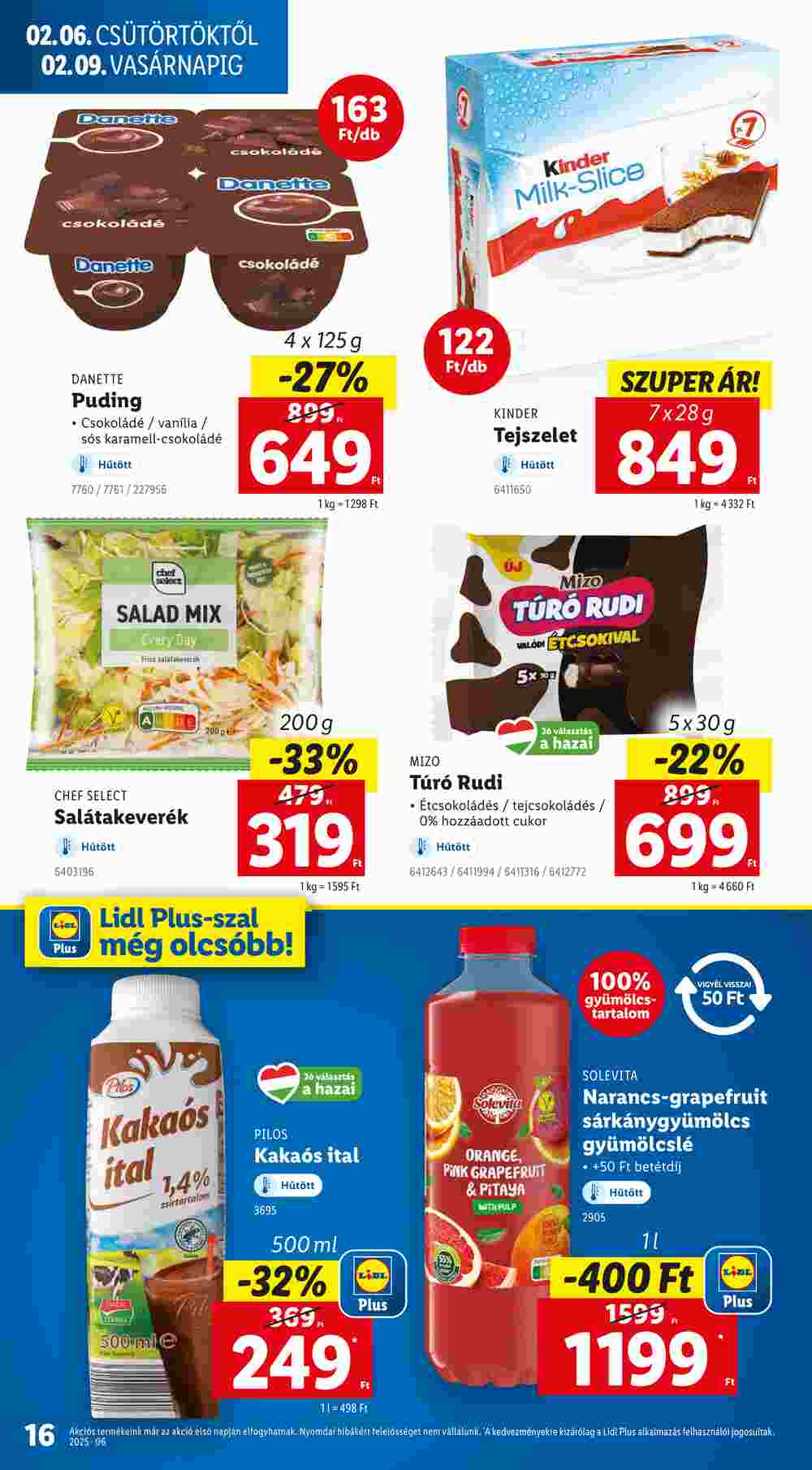 Lidl akciós újság 2025.02.06-tól - 16. oldal.