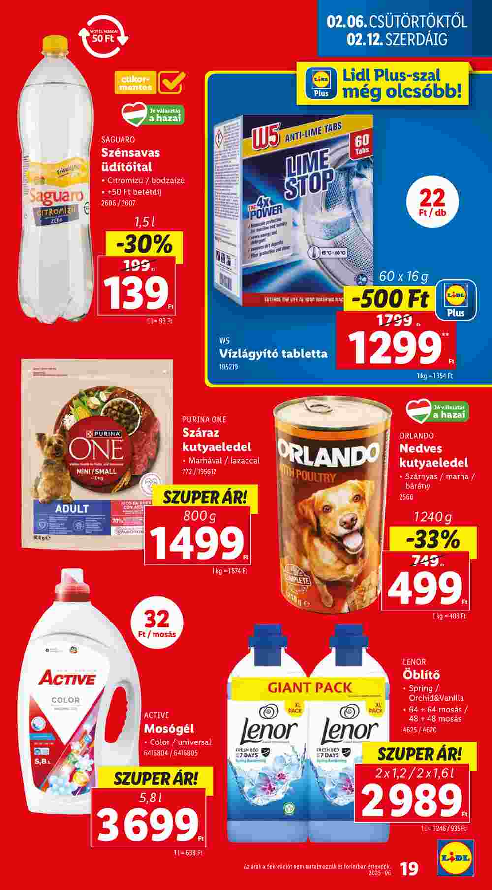 Lidl akciós újság 2025.02.06-tól - 19. oldal.