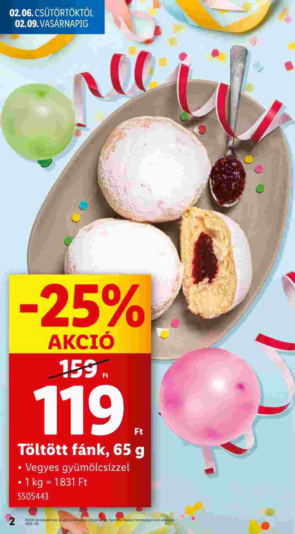 Lidl akciós újság 2025.02.06-tól - 2. oldal.