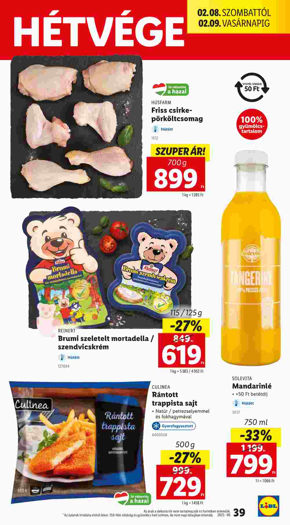 Lidl akciós újság 2025.02.06-tól - 39. oldal.