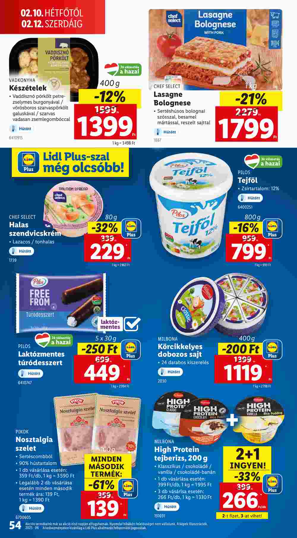 Lidl akciós újság 2025.02.06-tól - 54. oldal.