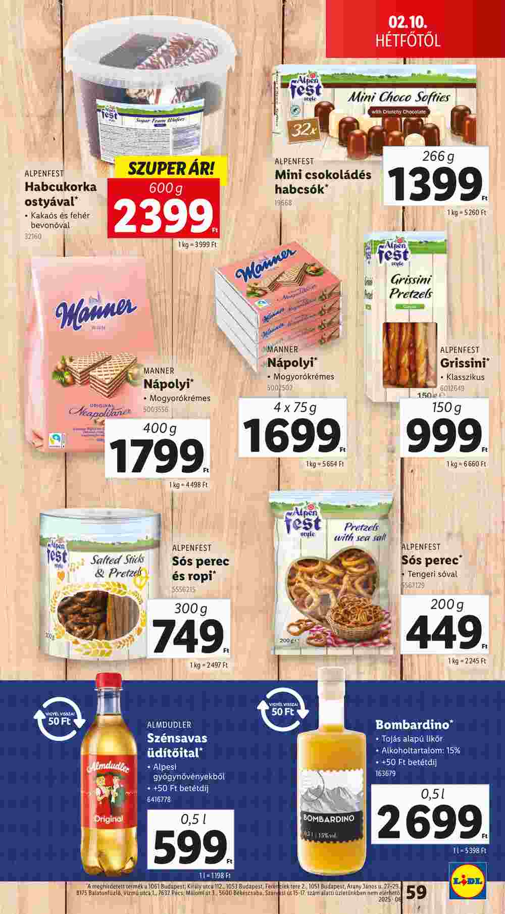 Lidl akciós újság 2025.02.06-tól - 59. oldal.