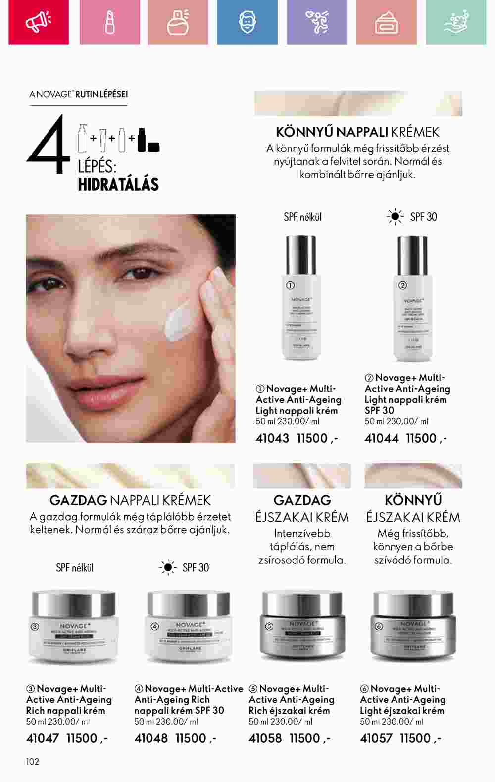 Oriflame akciós újság 2025.02.09-től - 102. oldal.