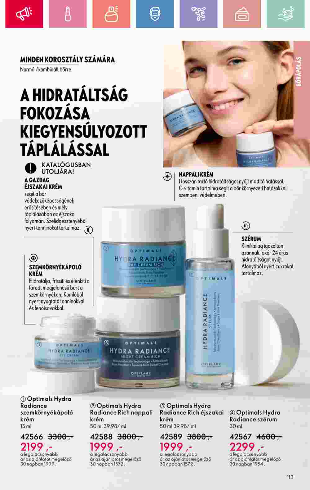 Oriflame akciós újság 2025.02.09-től - 113. oldal.