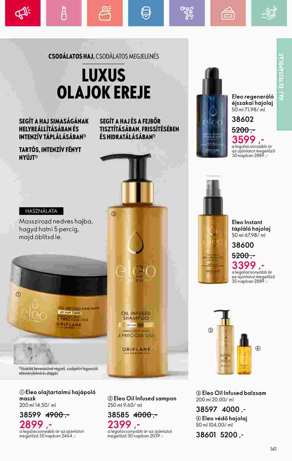 Oriflame akciós újság 2025.02.09-től - 141. oldal.